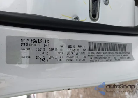 2018 Jeep Cherokee Latitude Plus Fwd z USA, uszkodzony, nr VIN 1C4PJLLB2JD518969